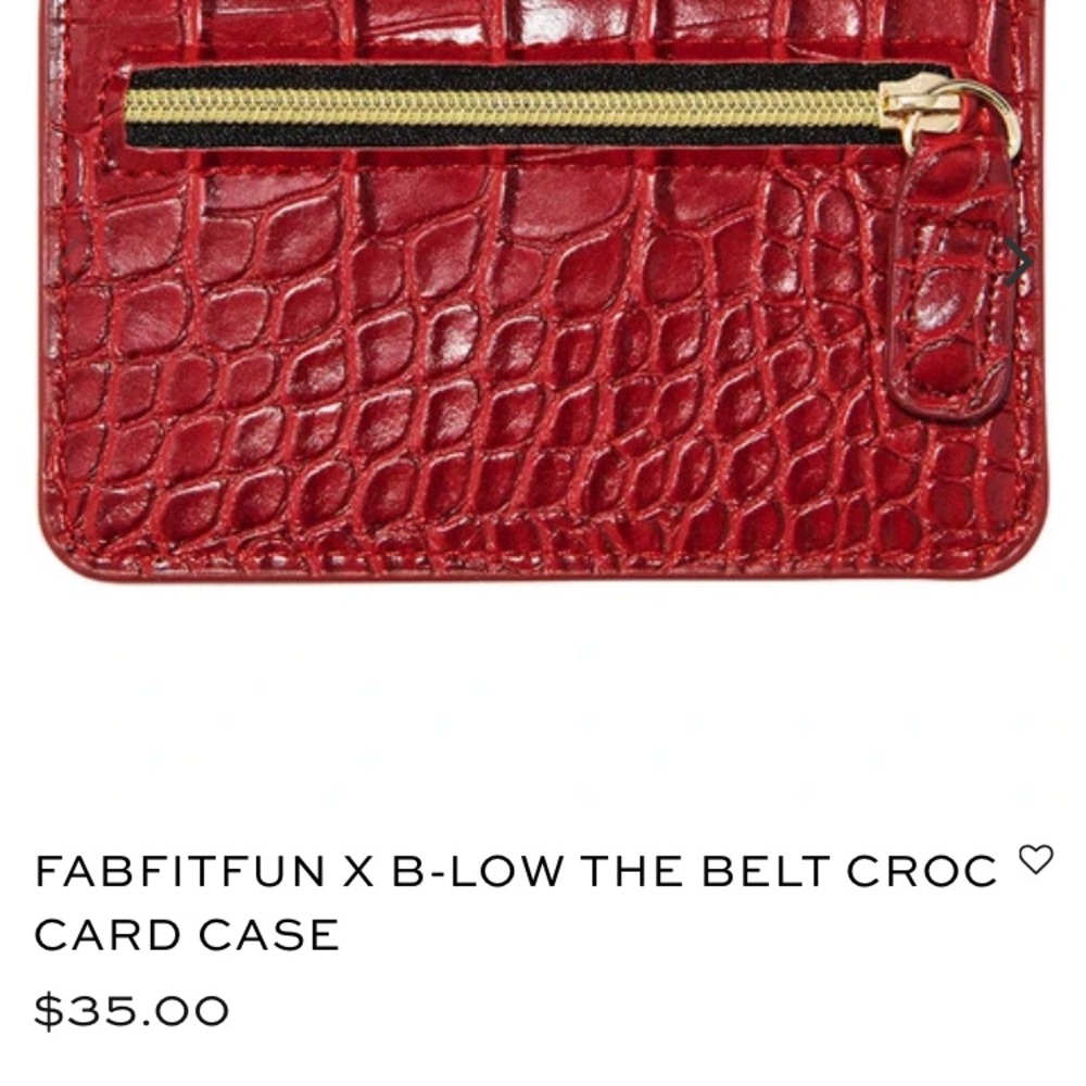 B-LOW THE BELT wallet card case